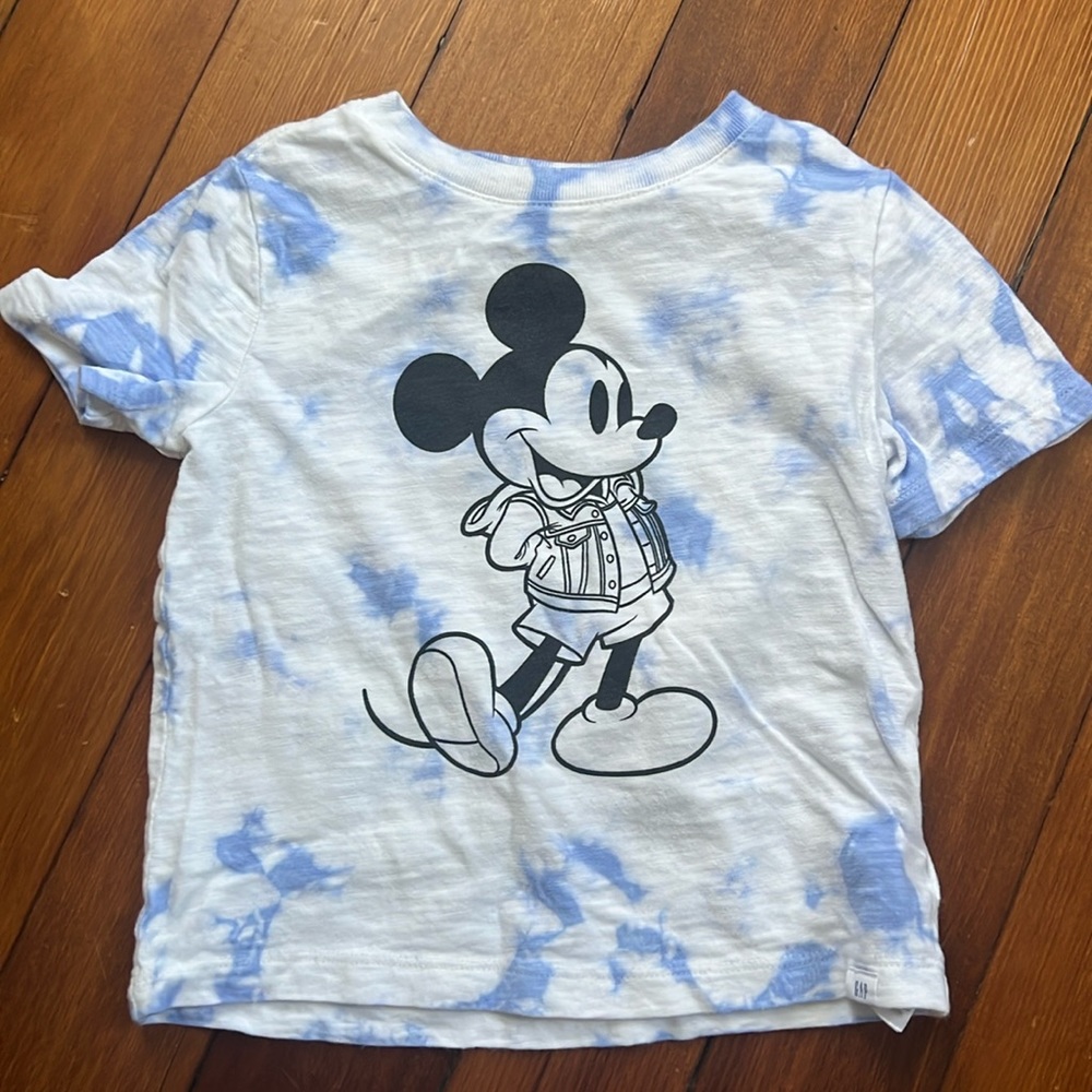 GAP kids tie dye Disney t shirt